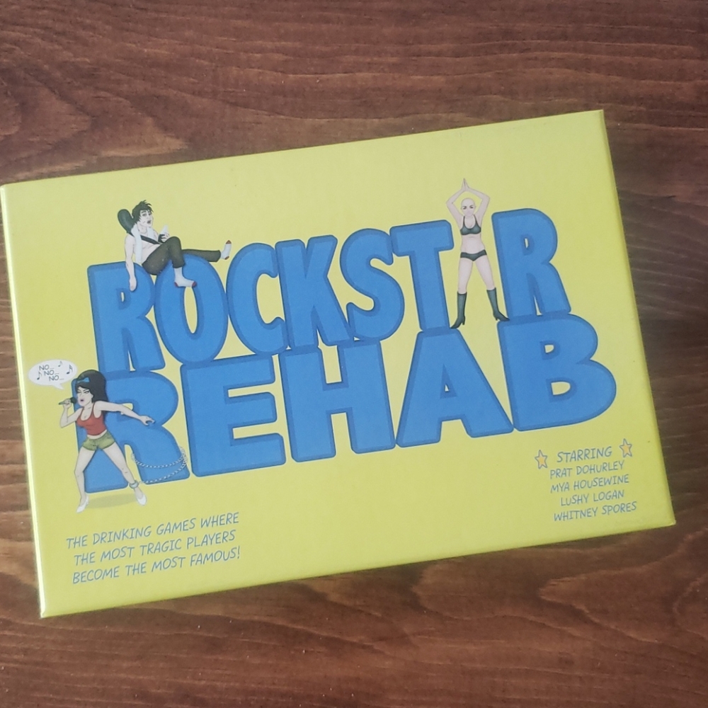 Rockstar Rehab Drinking Game